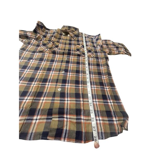 Rugged Men’s Cotton Lightweight flannel Shirt Sz L NWOT - Picture 3 of 6